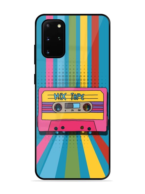 Retro Cassette Tapes Glossy Soft Edge Case for Samsung Galaxy S20 Plus Chachhi