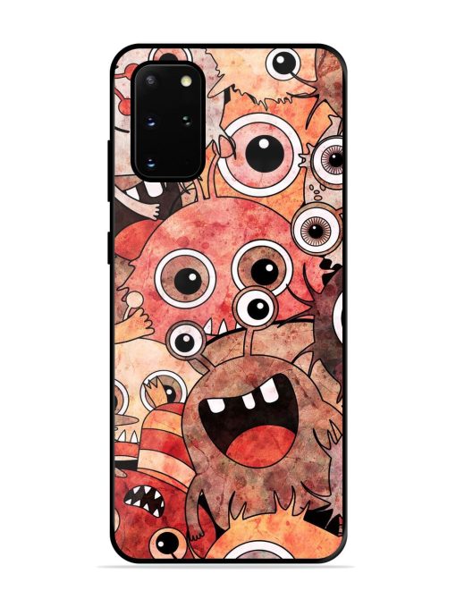 Monster Mash Glossy Soft Edge Case for Samsung Galaxy S20 Plus Chachhi