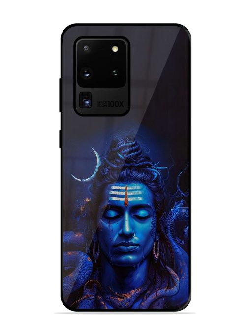 Mystic Mahadev Glossy Soft Edge Case for Samsung Galaxy S20 Ultra Chachhi