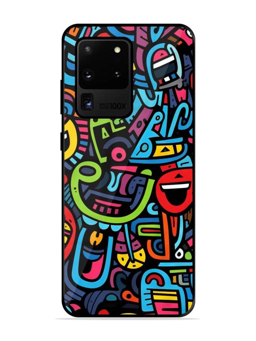 Doodlephoria Glossy Soft Edge Case for Samsung Galaxy S20 Ultra Chachhi