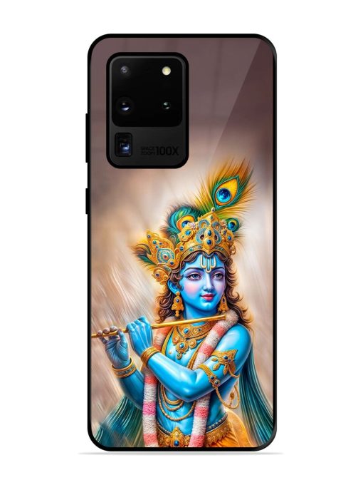 Divine Krishna Glossy Soft Edge Case for Samsung Galaxy S20 Ultra Chachhi