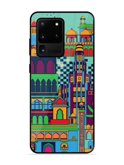 Indian Tapestry Glossy Soft Edge Case for Samsung Galaxy S20 Ultra Chachhi