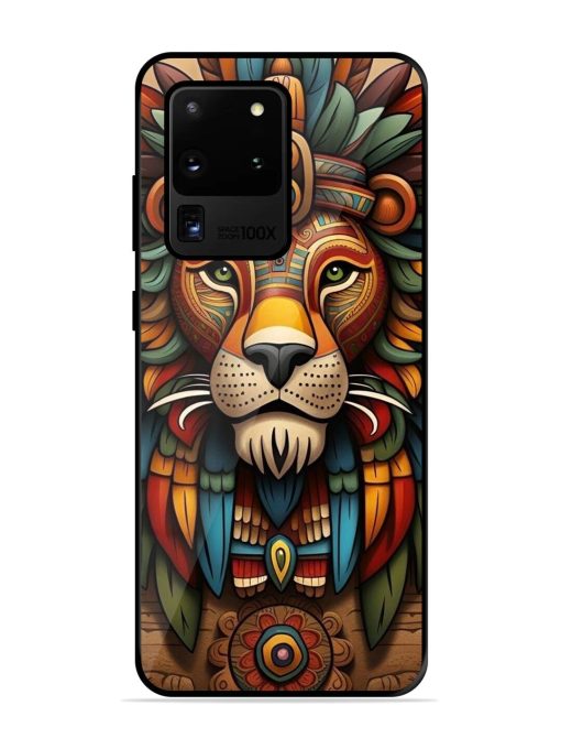 Aztec Majesty Glossy Soft Edge Case for Samsung Galaxy S20 Ultra Chachhi