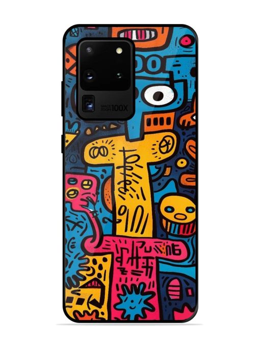 Doodletopia Glossy Soft Edge Case for Samsung Galaxy S20 Ultra