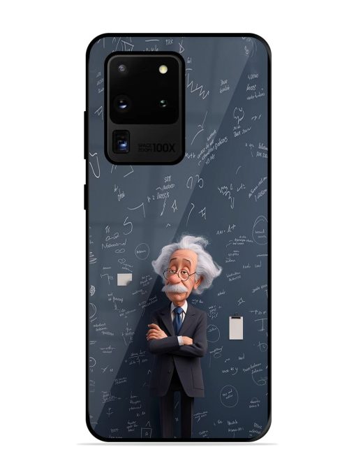 Albert Einstein Glossy Soft Edge Case for Samsung Galaxy S20 Ultra Chachhi