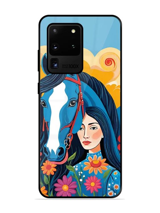 Equine Enchantment Glossy Soft Edge Case for Samsung Galaxy S20 Ultra Chachhi