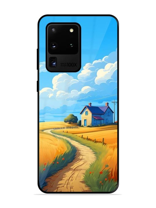 Countryside Cottage Glossy Soft Edge Case for Samsung Galaxy S20 Ultra Chachhi