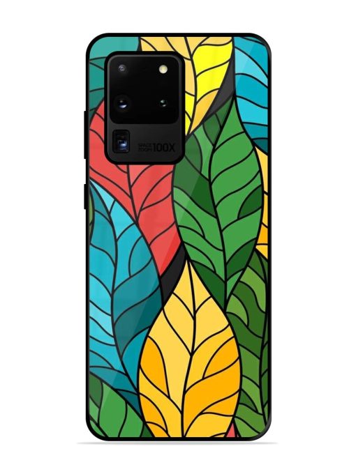 Foliage Fiesta Glossy Soft Edge Case for Samsung Galaxy S20 Ultra Chachhi