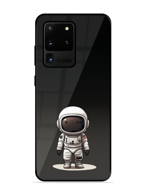 Neon Astronaut Glossy Soft Edge Case for Samsung Galaxy S20 Ultra Chachhi