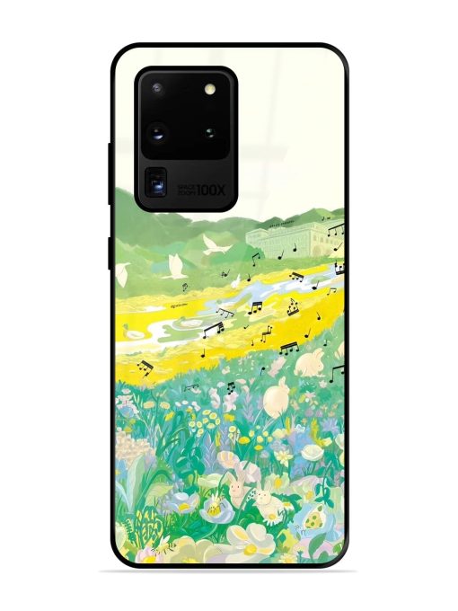 Melody In Bloom Glossy Soft Edge Case for Samsung Galaxy S20 Ultra Chachhi