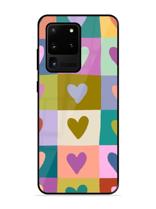 Box Of Hearts Glossy Soft Edge Case for Samsung Galaxy S20 Ultra Chachhi