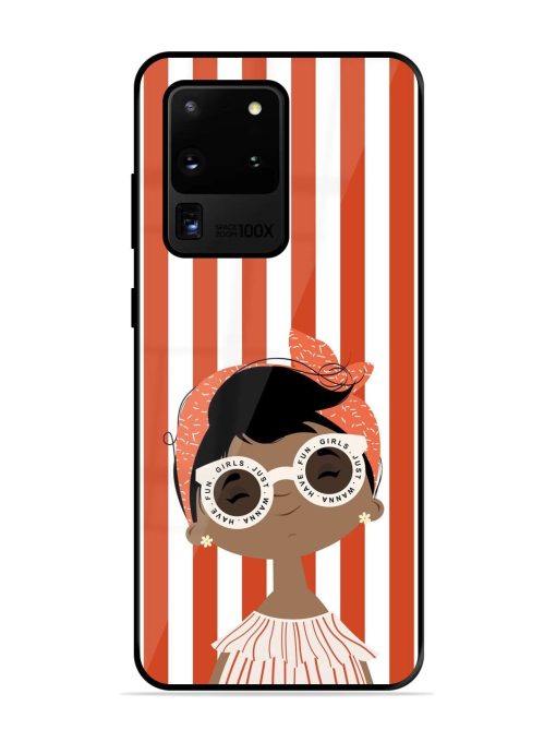 Girls Just Wanna Have Fun Glossy Soft Edge Case for Samsung Galaxy S20 Ultra Chachhi