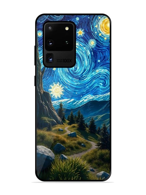 Starry Night In The Shire Glossy Soft Edge Case for Samsung Galaxy S20 Ultra Chachhi