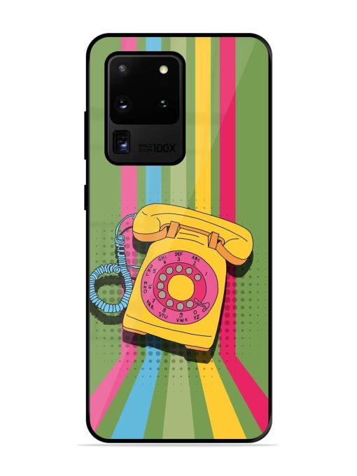 Retro Dialer Glossy Soft Edge Case for Samsung Galaxy S20 Ultra Chachhi