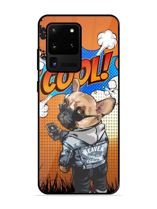 Cool Pup Glossy Soft Edge Case for Samsung Galaxy S20 Ultra Chachhi