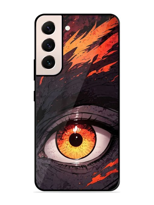 Inferno Gaze Glossy Soft Edge Case for Samsung Galaxy S21 (5G) Chachhi