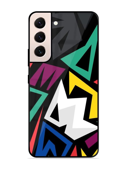 Chaotic Geometry Glossy Soft Edge Case for Samsung Galaxy S21 (5G) Chachhi