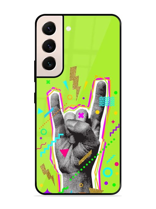 Neon Rock Glossy Soft Edge Case for Samsung Galaxy S21 (5G) Chachhi