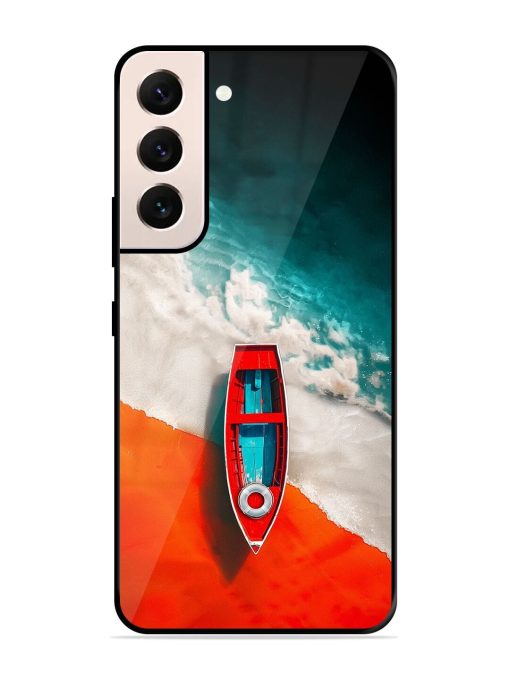 Crimson Tide Glossy Soft Edge Case for Samsung Galaxy S21 (5G) Chachhi