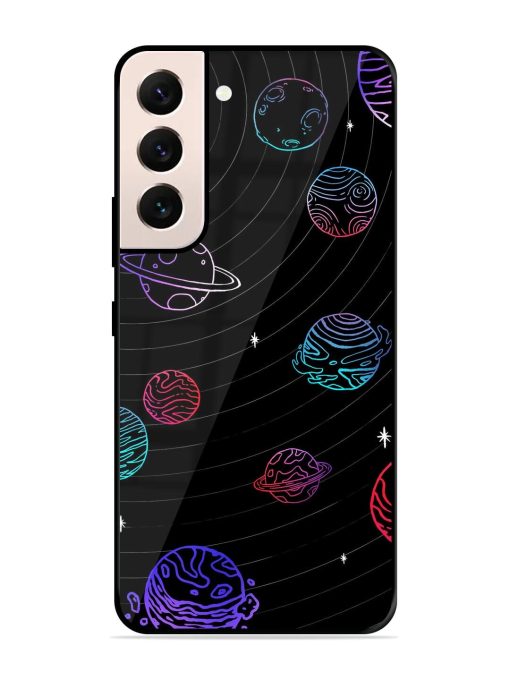 Cosmic Ballet Glossy Soft Edge Case for Samsung Galaxy S21 (5G) Chachhi