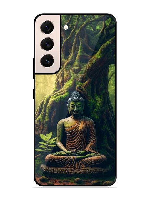 Green Buddha Art Glossy Soft Edge Case for Samsung Galaxy S21 (5G) Chachhi