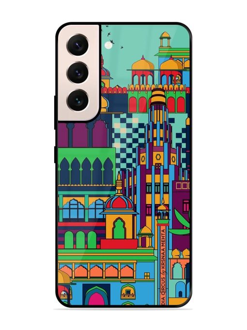 Indian Tapestry Glossy Soft Edge Case for Samsung Galaxy S21 (5G) Chachhi