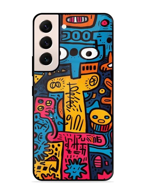 Doodletopia Glossy Soft Edge Case for Samsung Galaxy S21 (5G) Chachhi