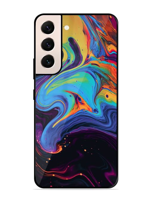 Liquid Dreamscape Glossy Soft Edge Case for Samsung Galaxy S21 (5G) Chachhi