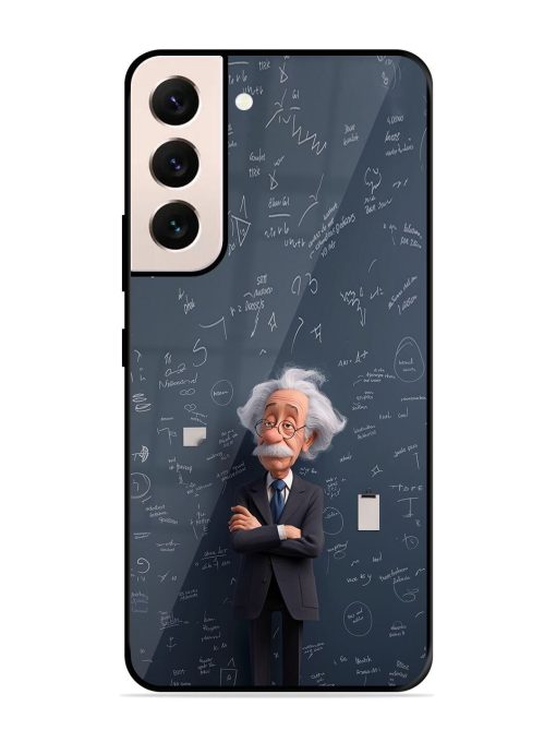 Albert Einstein Glossy Soft Edge Case for Samsung Galaxy S21 (5G) Chachhi