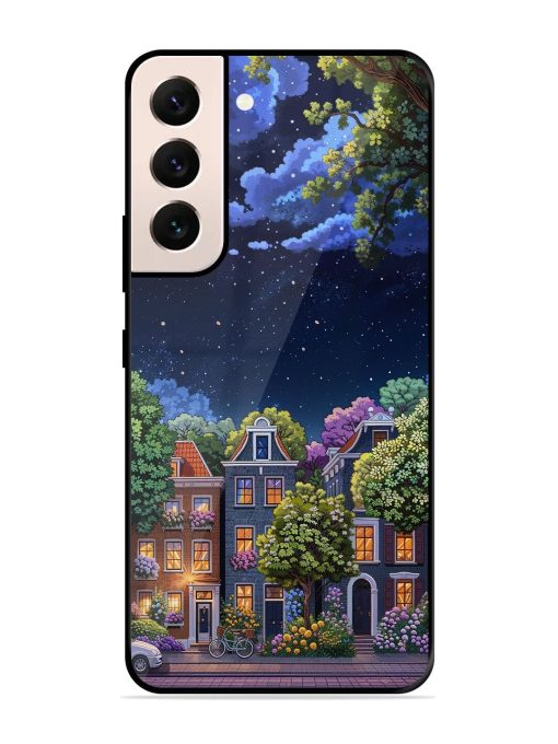 Moonlit Streets Glossy Soft Edge Case for Samsung Galaxy S21 (5G) Chachhi