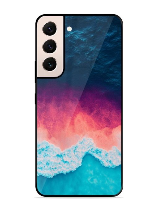 Where The Ocean Meets The Sky Glossy Soft Edge Case for Samsung Galaxy S21 (5G) Chachhi