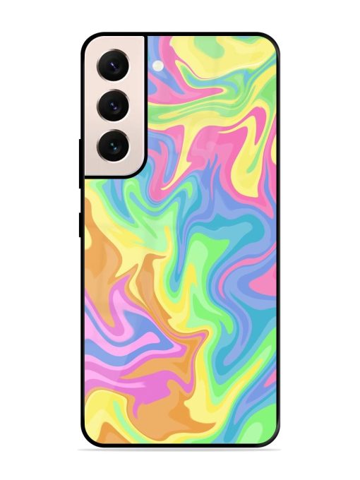 Whimsical Swirl Glossy Soft Edge Case for Samsung Galaxy S21 (5G) Chachhi