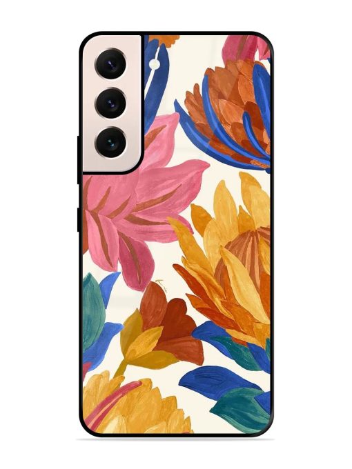 Blooming Tapestry Glossy Soft Edge Case for Samsung Galaxy S21 (5G) Chachhi