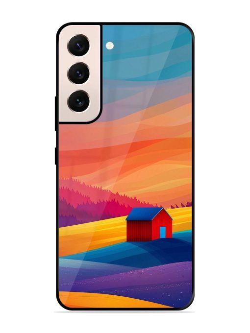 Sunset Solitude Glossy Soft Edge Case for Samsung Galaxy S21 (5G) Chachhi