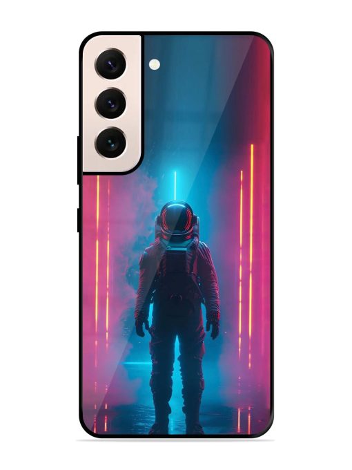 Neon Astronaut Glossy Soft Edge Case for Samsung Galaxy S21 (5G) Chachhi