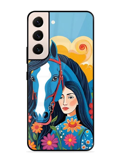 Equine Enchantment Glossy Soft Edge Case for Samsung Galaxy S21 (5G) Chachhi