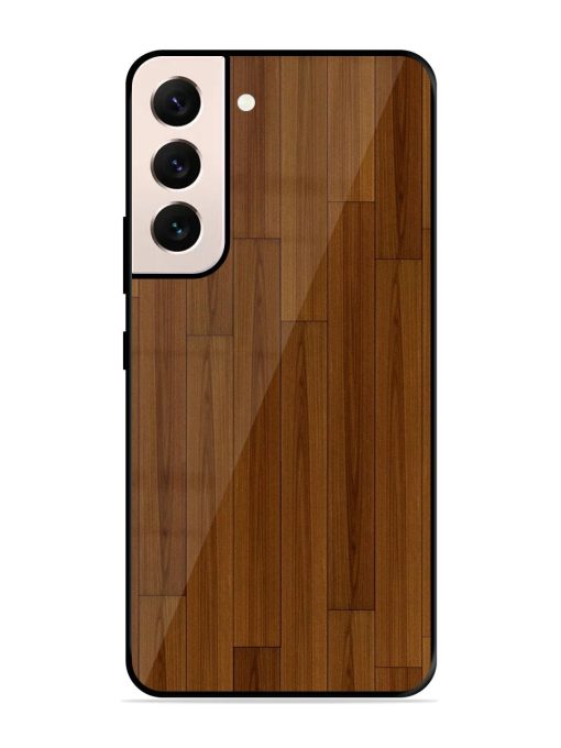 Warm Woodgrain Glossy Soft Edge Case for Samsung Galaxy S21 (5G) Chachhi