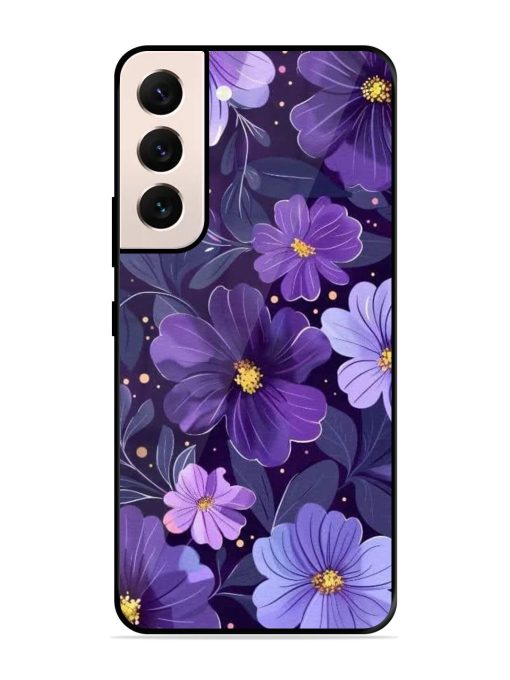 Purple Paradise Glossy Soft Edge Case for Samsung Galaxy S21 (5G) Chachhi