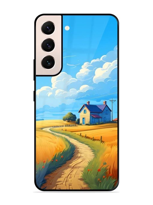 Countryside Cottage Glossy Soft Edge Case for Samsung Galaxy S21 (5G) Chachhi