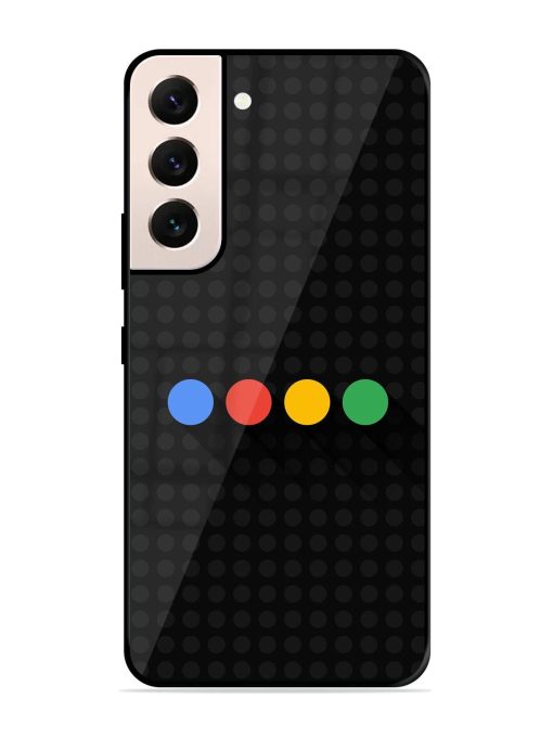 Google Dots Glossy Soft Edge Case for Samsung Galaxy S21 (5G) Chachhi