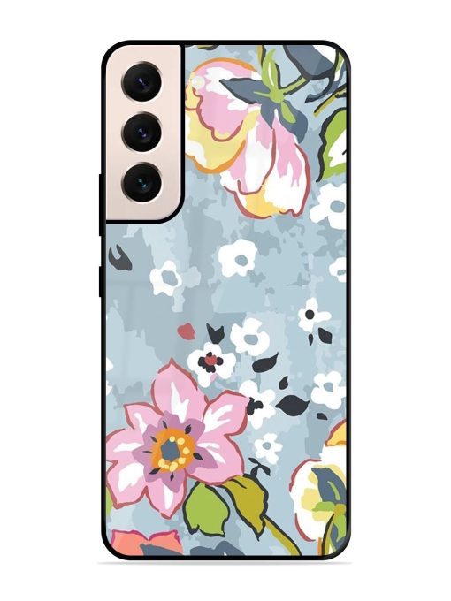 Floral Fantasy Glossy Soft Edge Case for Samsung Galaxy S21 (5G) Chachhi