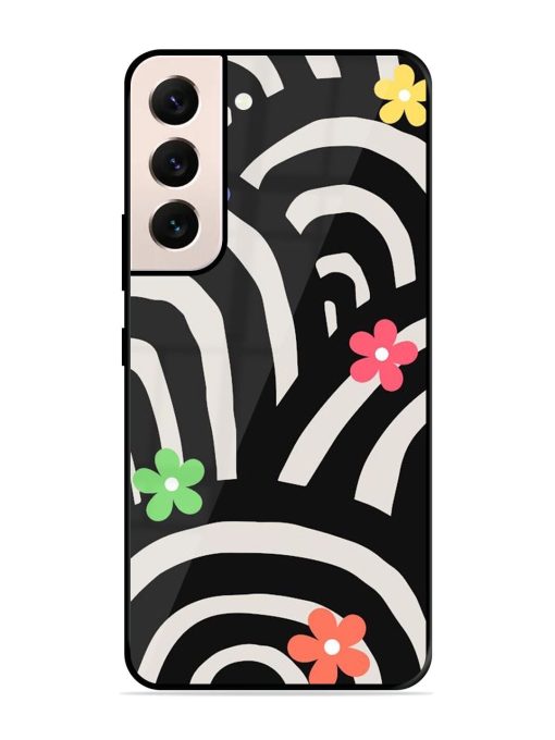 Rainbow Arcs Glossy Soft Edge Case for Samsung Galaxy S21 (5G) Chachhi