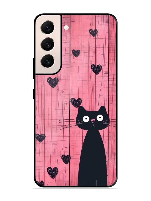 Feline Valentine'S Day Glossy Soft Edge Case for Samsung Galaxy S21 (5G) Chachhi