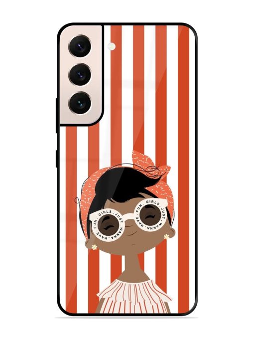 Girls Just Wanna Have Fun Glossy Soft Edge Case for Samsung Galaxy S21 (5G) Chachhi