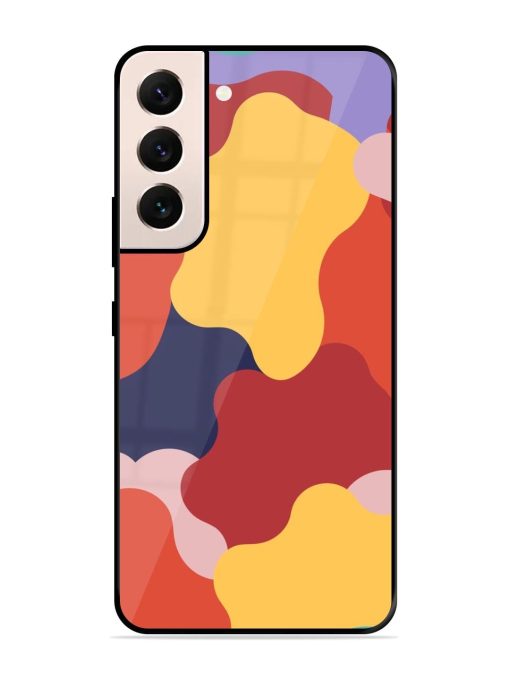 Gooey Color Chaos Glossy Soft Edge Case for Samsung Galaxy S21 (5G) Chachhi