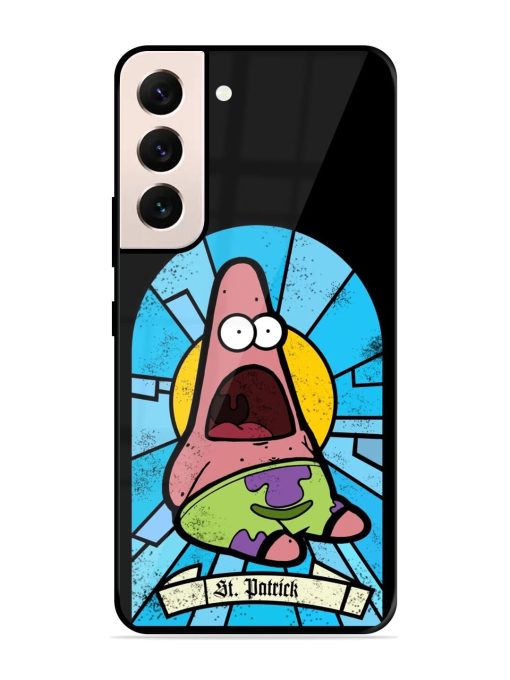 St. Patrick'S Day Stained Glass Patrick Star Glossy Soft Edge Case for Samsung Galaxy S21 (5G) Chachhi