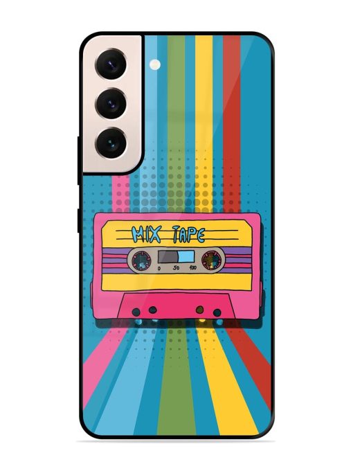 Retro Cassette Tapes Glossy Soft Edge Case for Samsung Galaxy S21 (5G)