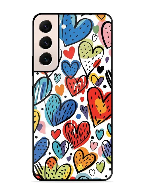 Heartfelt Harmony Glossy Soft Edge Case for Samsung Galaxy S21 (5G) Chachhi