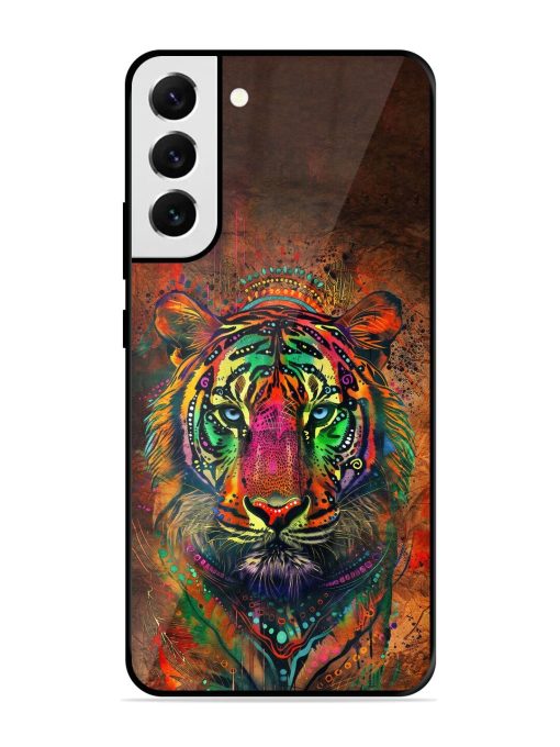 Cosmic Tiger Glossy Soft Edge Case for Samsung Galaxy S21 Fe (5G) Chachhi