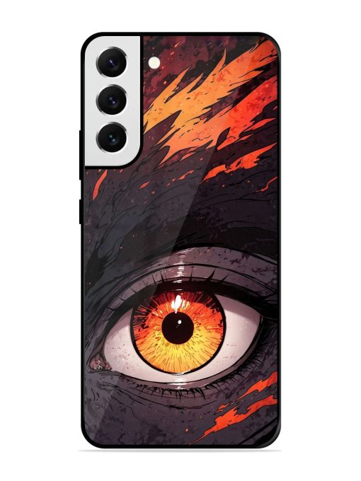 Inferno Gaze Glossy Soft Edge Case for Samsung Galaxy S21 Fe (5G) Chachhi